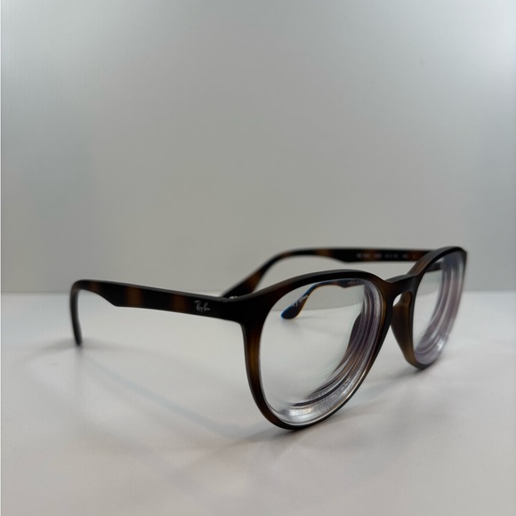 FRAMES ONLY - RayBan RB7046 5365 Tortoise shell full rim eyeglasses 51•18•140 - Picture 4 of 15